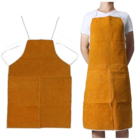 Cowhide aprons welding