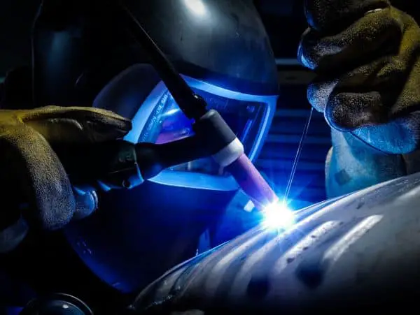 Why is Argon Gas used in TIG welding