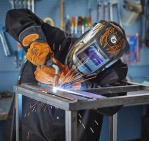 MIG welding mild steel